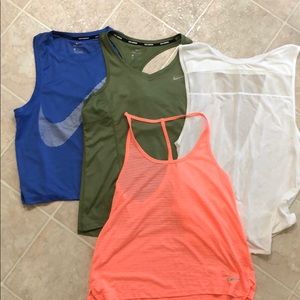 Nike workout tops